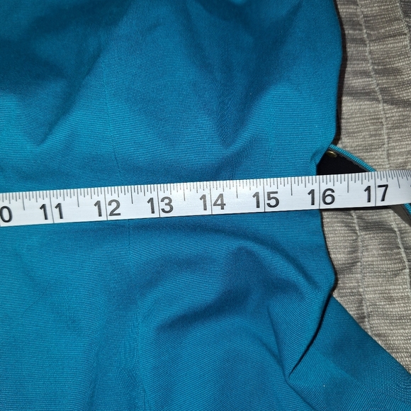 Peter Nygard Turquoise Belted Fit & Flare Dress Size 12 See Description - Picture 13 of 16